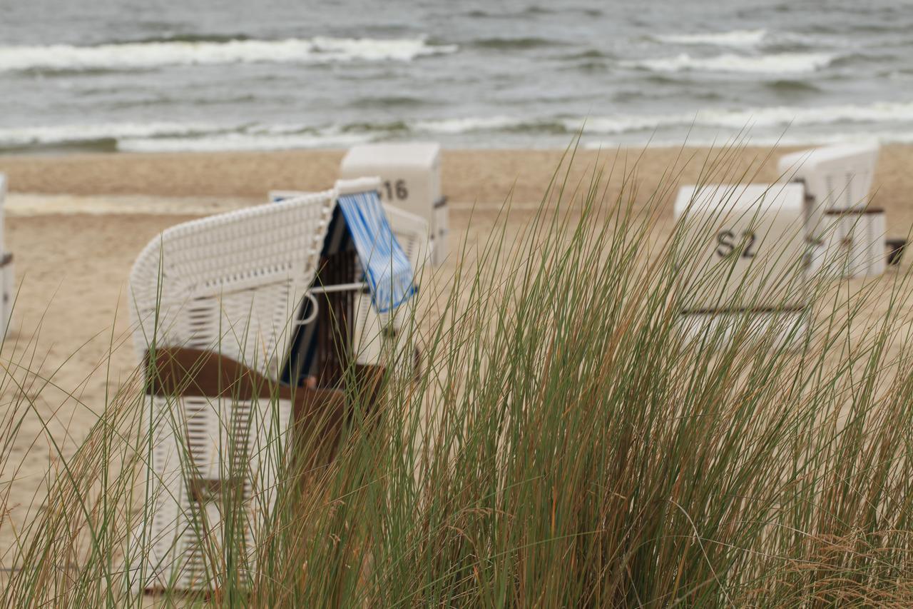 Residenz Bleichroeder - Caecilie Mit Strandkorb Heringsdorf (Usedom) Luaran gambar