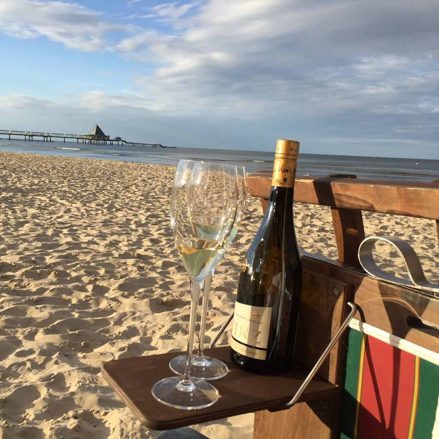 Residenz Bleichroeder - Caecilie Mit Strandkorb Heringsdorf (Usedom) Luaran gambar